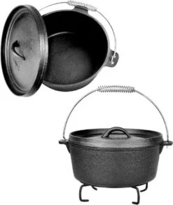 EL Fuego Dutch Oven Set Gietijzer 7-delig 13 EL Fuego Dutch Oven Set Gietijzer 7-delig -Keukengrill Winkel 1010x1200