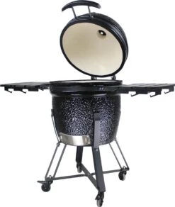 Boets Grill Kamado Grill 21 Inch - 21" - BG21 - Keramisch - Kookoppervlak Ø 44 - Glanzend Zwart -Keukengrill Winkel 1016x1200 1