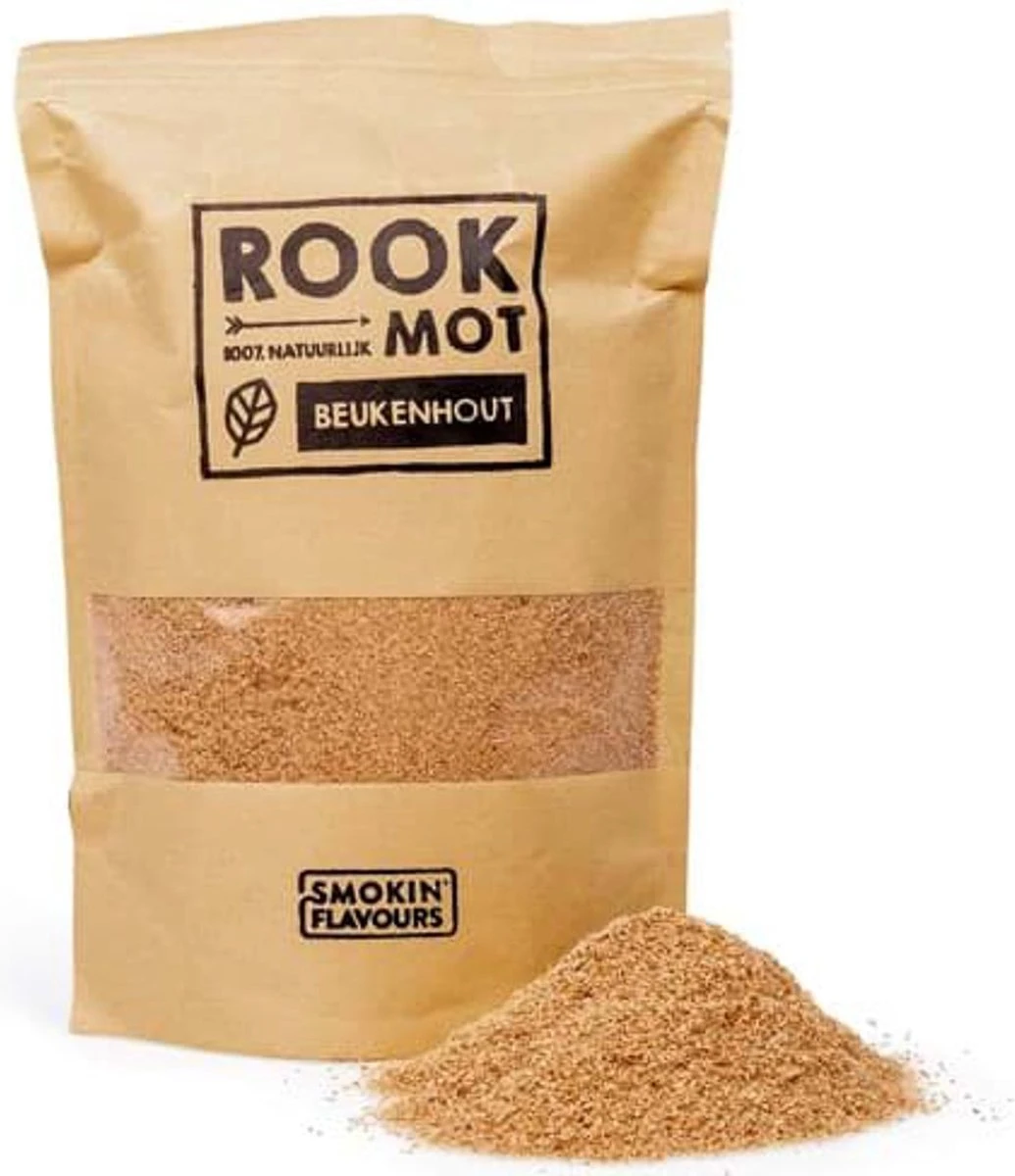 Merkloos Smokin’ Flavours Rookmot Beuk 1500ml 2 Merkloos Smokin’ Flavours Rookmot Beuk 1500ml - Afbeelding 2