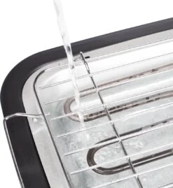 Tristar BQ-2813 Electrische Tafelbarbecue - Grilloppervlak (LxB) 38x22 Cm - 2000W - Zwart -Keukengrill Winkel 1103x1200 1