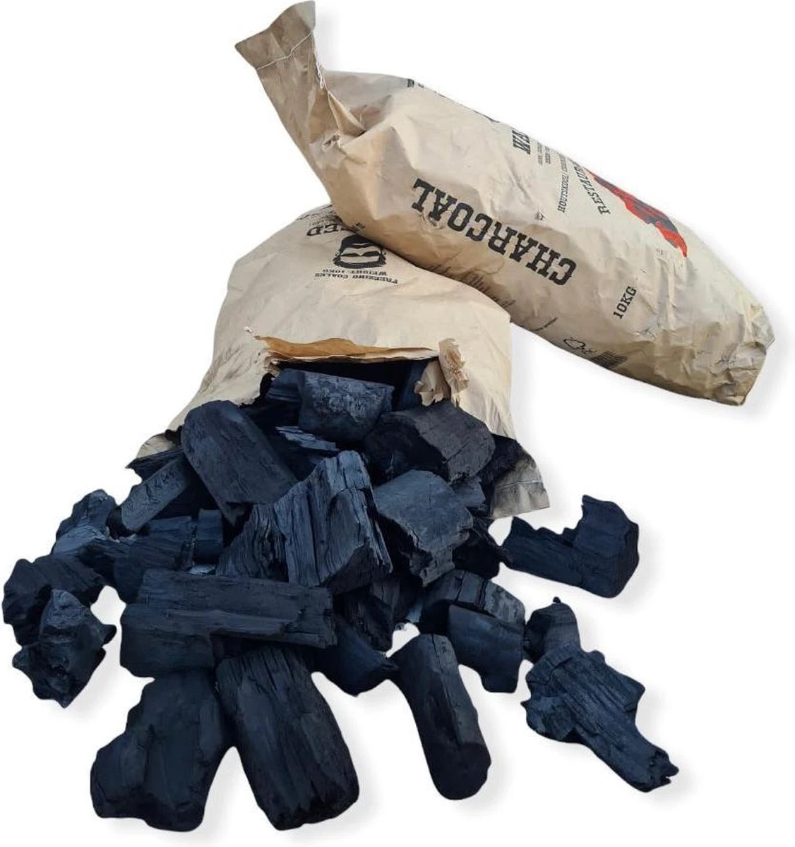 Freezing Coals - Eiken / Berken / Haagbeuk Met 5% Appel En Peren Houtskool - Houtskool - Zak à 10 Kg 2 Freezing Coals - Eiken / Berken / Haagbeuk Met 5% Appel En Peren Houtskool - Houtskool - Zak à 10 Kg - Afbeelding 2