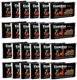 Samba Aanmaakblokjes Bruin á 24 X 32 Stuks - Omdoos Is 768 Aanmaakblokjes -Keukengrill Winkel 1147x1200