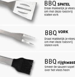 Bbq Accesoires – Bbq Gereedschap – Bbq Set – 22 Delig – RVS -Keukengrill Winkel 1171x1200