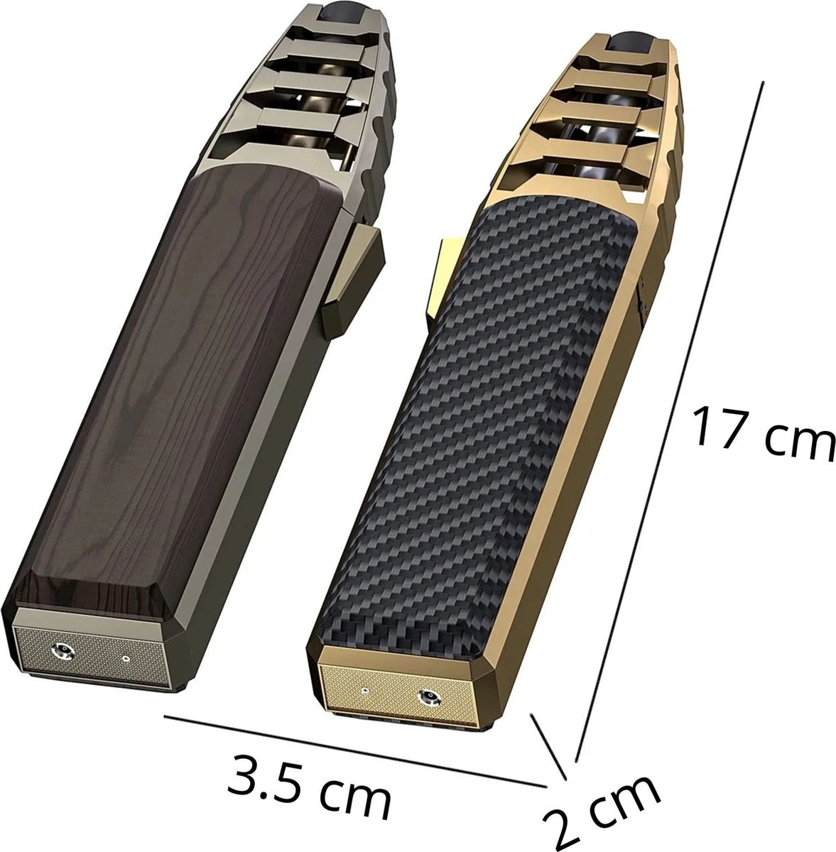 Merkloos Turbo Jetflame Aansteker - Gasbrander - Vuurwerk Torch - Crème Brûlée Brander - BBQ En Sigaren Aansteker - Windproof - Walnoothout Met Grijze Metalen Behuizing 6 Merkloos Turbo Jetflame Aansteker - Gasbrander - Vuurwerk Torch - Crème Brûlée Brander - BBQ En Sigaren Aansteker - Windproof - Walnoothout Met Grijze Metalen Behuizing - Afbeelding 6