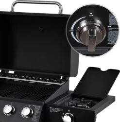 MaxxGarden Gas Barbecue - 3 Branders - Incl. Gratis BBQ Set -Keukengrill Winkel 1181x1200
