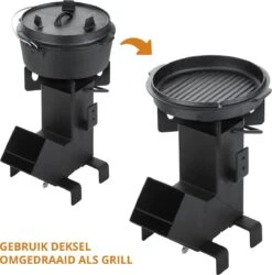 Dutch Mountains Gietijzeren Pannenset 7-delig - Dutch Oven – Braadpan - Grillpan - Hapjespan - Kookset In Houten Transportkist - Deksellifter - Brander 17 Dutch Mountains Gietijzeren Pannenset 7-delig - Dutch Oven – Braadpan - Grillpan - Hapjespan - Kookset In Houten Transportkist - Deksellifter - Brander -Keukengrill Winkel 1185x1200