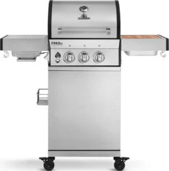 Burnhard Gas BBQ FRED JR. Deluxe - 2 Branders - Incl. Keramische Infraroodbrander & Afdekhoes - Deluxe -Keukengrill Winkel 1192x1200 1