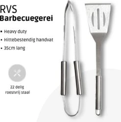 Bbq Accesoires – Bbq Gereedschap – Bbq Set – 22 Delig – RVS -Keukengrill Winkel 1192x1200