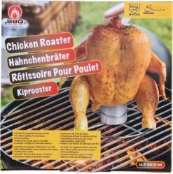 BBQ Collection Kiprooster Voor De Barbecue - Kiphouder - BBQ Kipstandaard - Bierblik Kip -RVS -Keukengrill Winkel 1192x1200 3