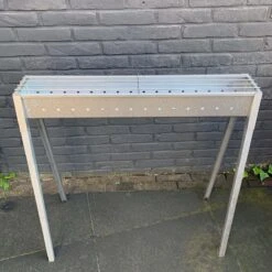 Spiedini Saté-bbq Bali 80 - Saté Houtskoolbarbecue Met Horizontaal Rooster - 80 Cm Lang, 11 Cm Breed - Materiaal: Gealuminiseerd Ijzer -Keukengrill Winkel 1198x1200 13