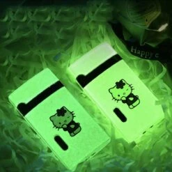 Merkloos Hello Kitty Glow In The Dark Aansteker Met Roze Vlam - Bekend Van TikTok - Hervulbaar En Windproof -Keukengrill Winkel 1198x1200 4