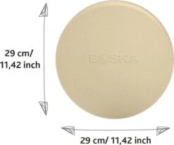 Boska Pizzasteen Deluxe - Voor Oven & BBQ - Knapperige Pizza's - Ø 29.5 Cm - BBQ Accessoires -Keukengrill Winkel 1200x1003