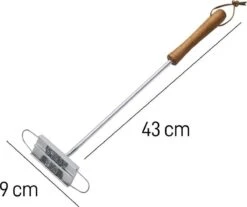 Merkloos BBQ Branding Iron - Barbecuegereedschapset - Bbq Accessoires - Bbq Brandijzer -Keukengrill Winkel 1200x1008