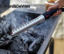 Merkloos Edward&DeVries - Elektrische BBQ Aansteker - BBQ Accesoires - One Minute Lighter - BBQ Starter - Looftlighter - Geschikt Voor Houtskool En Briketten - -Keukengrill Winkel 1200x1015 1