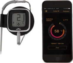 Patton Kamado Houtskool Barbecue - 18" - Grilloppervlak Ø 39 Cm - Met Bluetooth Thermometer - Groen -Keukengrill Winkel 1200x1024 2