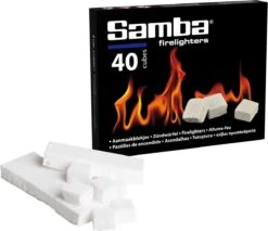 Samba Aanmaakblokjes Wit - 40 Stuks -Keukengrill Winkel 1200x1036 3