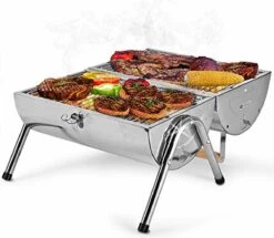 BBQ Collection Houtskoolbarbecue - Cilinder - Chroom -Keukengrill Winkel 1200x1046