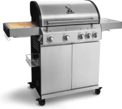 Burnhard Gas BBQ Big FRED Deluxe - 4 Branders - Incl. Keramische Infraroodbrander & Afdekhoes - Deluxe -Keukengrill Winkel 1200x1069 1