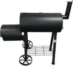 Fire Beam Houtskool Barbecue - Grilloppervlak (LxB) 35 X 66 Cm - Smoker - Zwart -Keukengrill Winkel 1200x1087 3