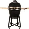 Patton - Kamado 21" - Premium Black - Keramische Barbecue - Incl. Bluetooth Kerntemperatuurmeter - LED Verlichting - Large - Compleet - Zwart