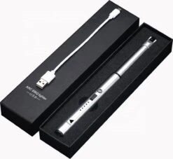 Oplaadbare Lange Dunne Elektrische Aansteker - Duurzame Plasma Aansteker - Inclusief Cadeauverpakking - BBQ – Kaarsen – Zilver -Keukengrill Winkel 1200x1101 2