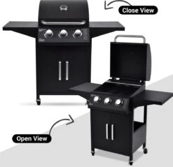 MaxxGarden Gas Barbecue - 3 Branders - Incl. Gratis BBQ Set -Keukengrill Winkel 1200x1160