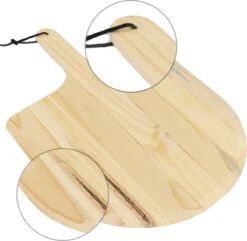 MaxxHome Pizzasteen - BBQ Steen - Maximum Te Verhitten Tot 600 Graden - ⌀33 - Incl. Houten Schep -Keukengrill Winkel 1200x1169 1