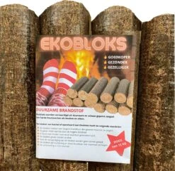 Ekobloks Hardhout Briketten 10 KG - Openhaard- Allesbrander- Kachel- Haardblokken - Hoog Rendement - Extra Lange Brandduur - Duurzaam - CO2 Neutraal - Meer Warmte - Gezondere Lucht - Minder Afval - Goedkope Brandstof - Mooie Vlammen - Puur Natuur -Keukengrill Winkel 1200x1172