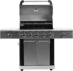 Gasbarbecue En Grill - 5 + 1 Branders + 1 Infrarood Zijbrander - Buitenkeuken - Edelstaal BBQ -Keukengrill Winkel 1200x1182 4