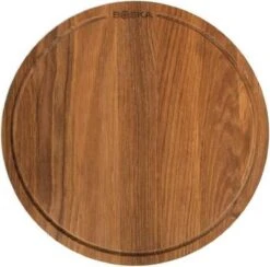 Boska Pizzaplank Friends L - BBQ Accessoires - Eikenhout - Handige Opvanggeul - Ø 34 Cm -Keukengrill Winkel 1200x1186