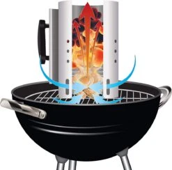 Kolen Starter GROOT - Brikettenstarter Met Veiligheidshandgreep - Snelstarter Voor Barbecue - BBQ Houtskool Starter 9 Kolen Starter GROOT - Brikettenstarter Met Veiligheidshandgreep - Snelstarter Voor Barbecue - BBQ Houtskool Starter -Keukengrill Winkel 1200x1187 4