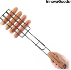 Innovagoods BARBECUEGRIL VOOR WORSTJES SOSKET - Bbq Accesoires - Bbq Accesoires Rooster -Keukengrill Winkel 1200x1188 2