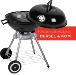 BBQ Collection Houtskoolbarbecue - Kogelbarbecue 45 X 60 Centimeter - Ronde Barbecue - Barbecue Op Wielen - Zwart - Metaal -Keukengrill Winkel 1200x1191 7