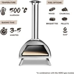 Burnhard Pizzaoven Voor Buiten - Nero -Keukengrill Winkel 1200x1197 10