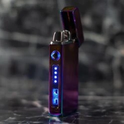Merkloos Cuberna Elektrische Plasma USB Aansteker Met Batterij Indicator Rainbow - Wind En Storm Bestendig - Geschikt Voor Kaarsen, Vuurwerk, Sigaretten En BBQ -Keukengrill Winkel 1200x1200 116