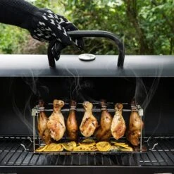 GrillX Kippenvleugelhouder - Kiphouder Voor BBQ & Oven - RVS - BBQ Accesoires -Keukengrill Winkel 1200x1200 129