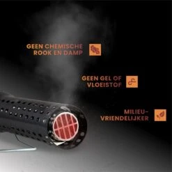 Master Knives BBQ Aansteker Electrisch - BBQ Accesoires - Zwarte BBQ Starter - Looftlighter -Keukengrill Winkel 1200x1200 162