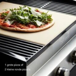 Barbecook BBQ Pizzaplaat - Pizzasteen - Voor Barbecue - Rechthoekig - 43 X 35 Cm -Keukengrill Winkel 1200x1200 187