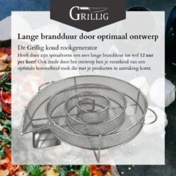 Grillig - Koud Rookgenerator - Cold Smoke Generator - Voor Het Koud Roken Van Vlees - Vis - Kaas - Noten -Keukengrill Winkel 1200x1200 2