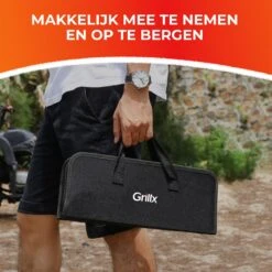 GrillX Barbecue Gereedschap Set - 19-delig - Inclusief Luxe Draagtas - BBQ Accesoires - Gereedschapset -Keukengrill Winkel 1200x1200 200