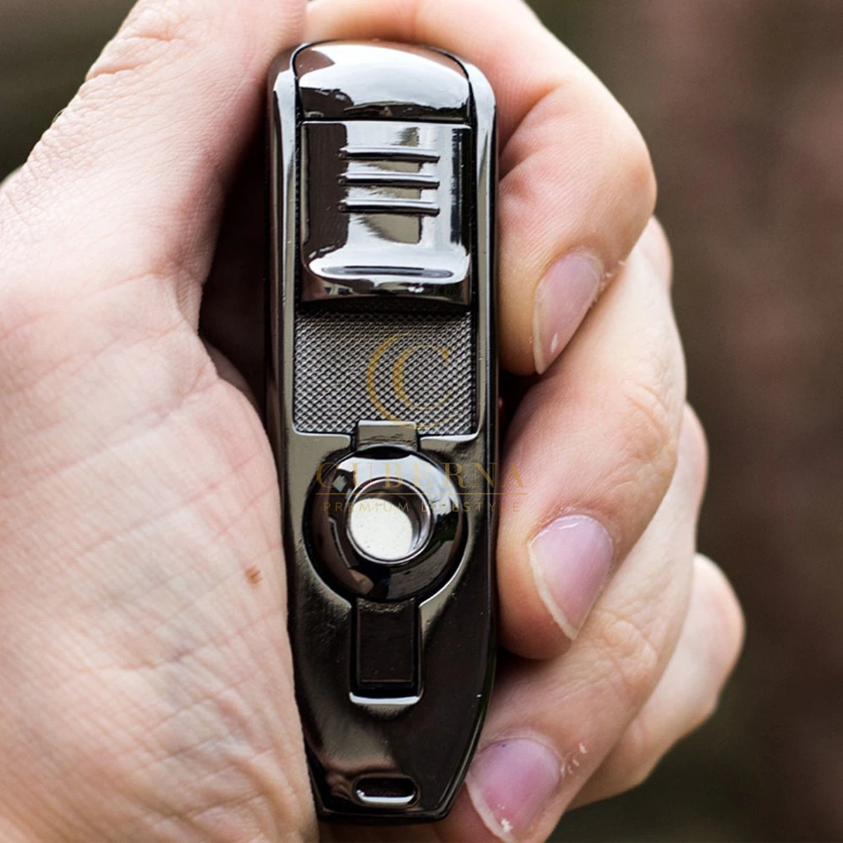 Merkloos The Master Lighter Sigarenaansteker Incl. Sigarenboor - Jet Flame Aansteker Voor Sigaren 3 Merkloos The Master Lighter Sigarenaansteker Incl. Sigarenboor - Jet Flame Aansteker Voor Sigaren - Afbeelding 3