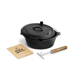 Burnhard Gietijzeren Dutch Oven - Little John 3,8 L -Keukengrill Winkel 1200x1200 219