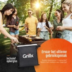 GrillX Barbecue Hoes - 170 X 61 X 117cm - BBQ Hoes Waterdicht - Beschermhoes Inclusief Trekkoord - BBQ Accesoires -Keukengrill Winkel 1200x1200 26