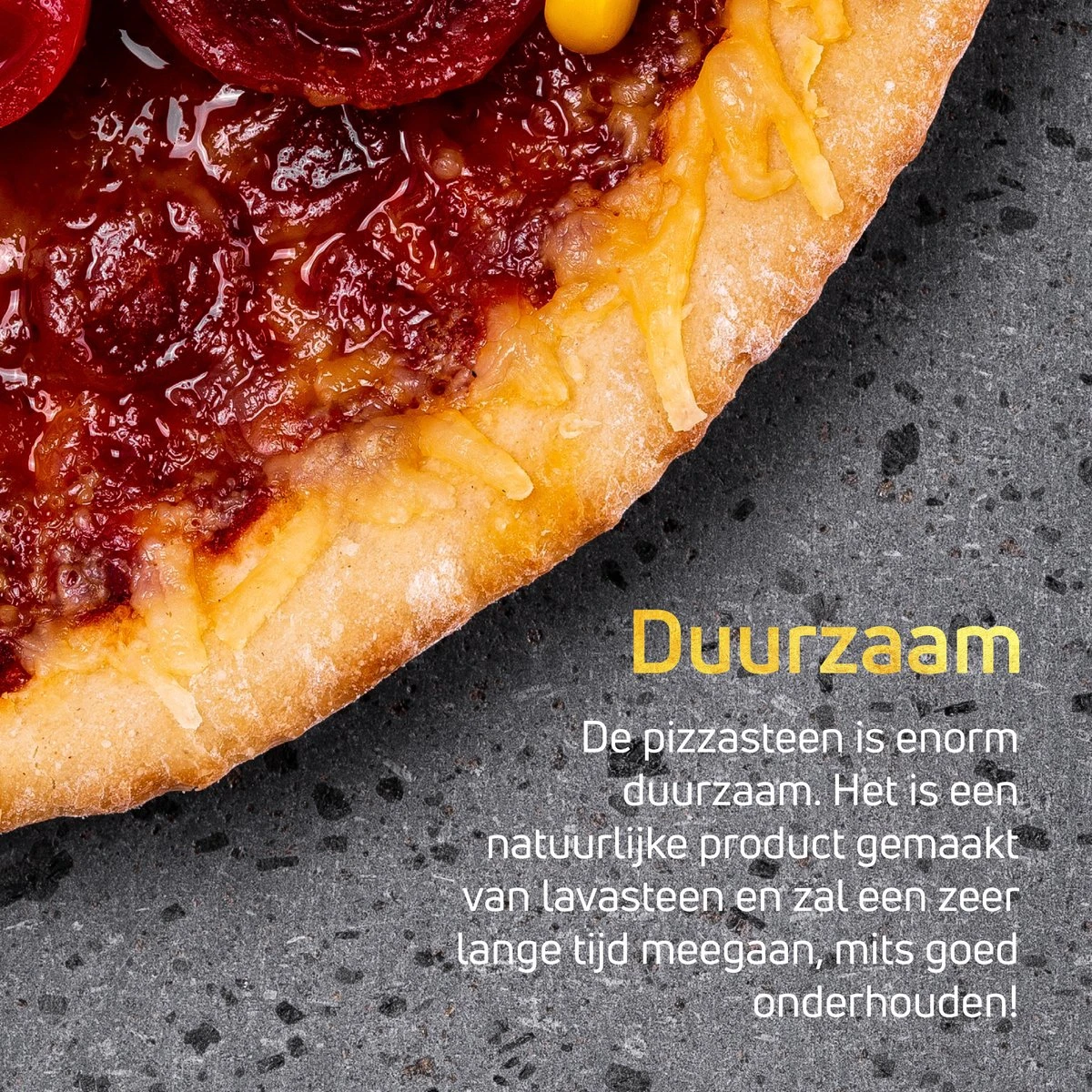 Pizzasteen BBQ Oven - Lava Van Vulkaan Etna - Barbecue Accesoires - Made In Italy - Broodbaksteen - 30x38x1.1 - VDN 7 Pizzasteen BBQ Oven - Lava Van Vulkaan Etna - Barbecue Accesoires - Made In Italy - Broodbaksteen - 30x38x1.1 - VDN - Afbeelding 7