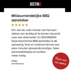 DistinQ BBQ Lighter Aansteker - Elektrische Barbecue Looftlighter Houtskool Starter Voor Barbecue, Grill En Open Haard - 2000 Watt -Keukengrill Winkel 1200x1200 332