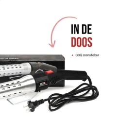 DistinQ BBQ Lighter Aansteker - Elektrische Barbecue Looftlighter Houtskool Starter Voor Barbecue, Grill En Open Haard - 2000 Watt -Keukengrill Winkel 1200x1200 335