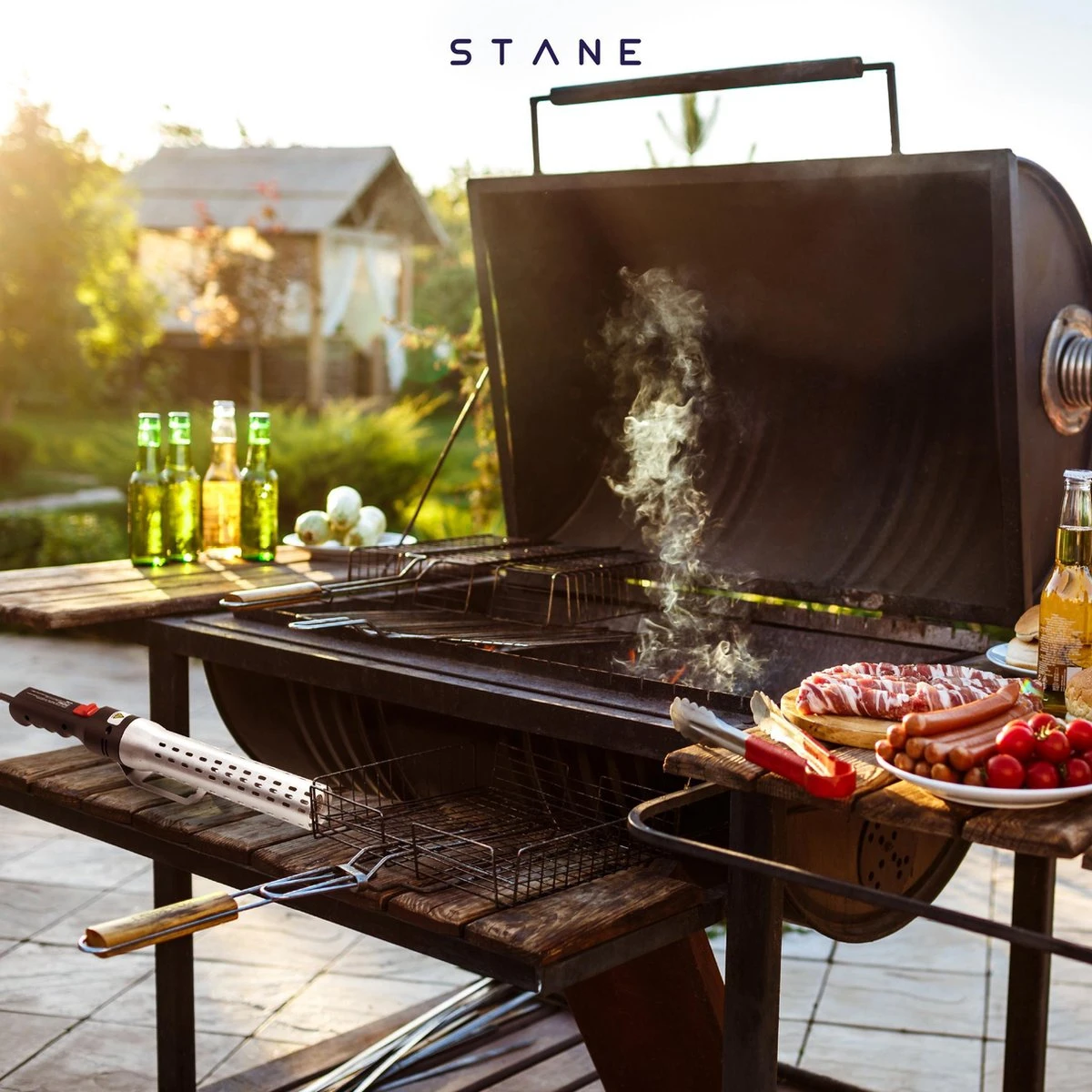 Bbq Aansteker Electrisch - Looftlighter - Bbq Starter - Bbq Accesoires - One Minute Lighter - Incl. Bbq Handschoenen - ®Stane 7 Bbq Aansteker Electrisch - Looftlighter - Bbq Starter - Bbq Accesoires - One Minute Lighter - Incl. Bbq Handschoenen - ®Stane - Afbeelding 7