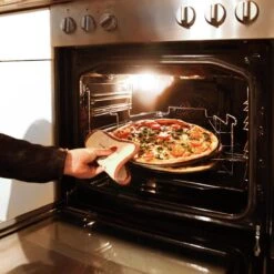 Relaxdays 3 Pizaplaten Met Pizzarek, Pizza Bakplaat Rond 33 Cm, Pizzaplaat 3stuk -Keukengrill Winkel 1200x1200 432