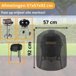 Ronde Waterdichte BBQ Hoes - Barbecue Accessoires - 57 Cm Diameter - 92 Cm Hoog -Keukengrill Winkel 1200x1200 494