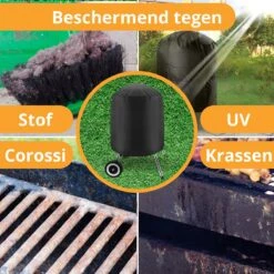 Ronde Waterdichte BBQ Hoes - Barbecue Accessoires - 57 Cm Diameter - 92 Cm Hoog -Keukengrill Winkel 1200x1200 495